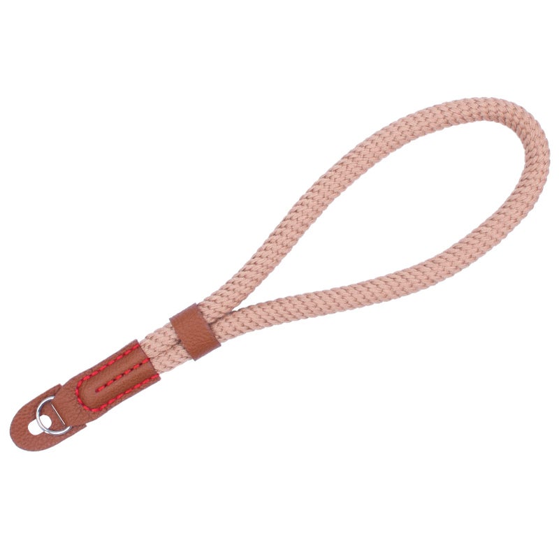 VKO Camera Wrist Strap,Hand Strap Lanyard for DSLR SLR Mirrorless Camera Rope Adjustable Safety Strap(Coffee) - Image 1